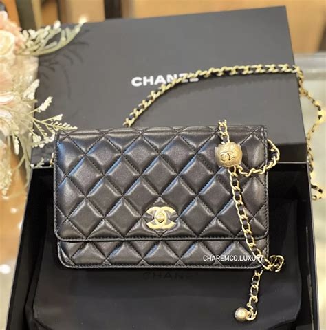 chanel classic flap wallet with chain|Chanel Wallet on Chain Review .